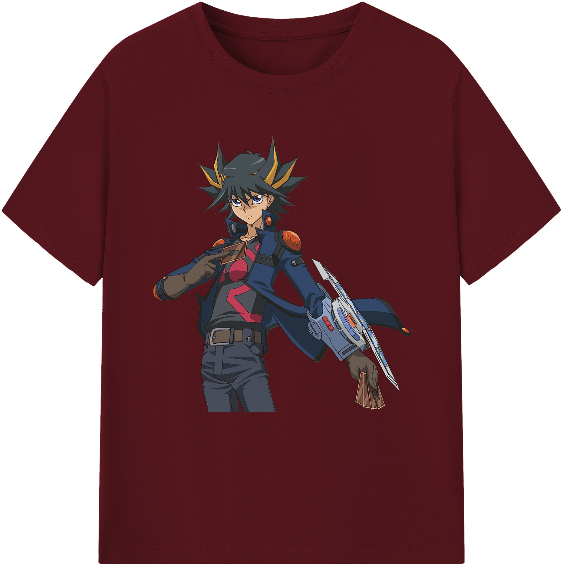 （画像用） 遊☆戯☆王 Yu-Gi-Oh! 綿100％半袖Tシャツ（フロントプリント）
